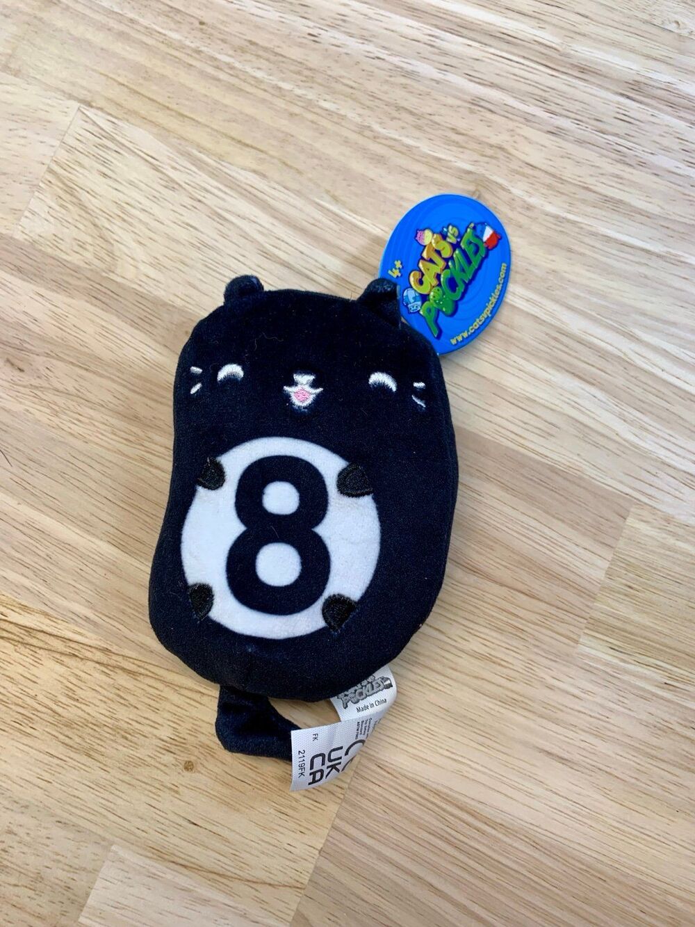 Cats vs Pickles #319 Billiard Bean Plush – Mini Collectible w/ Tag